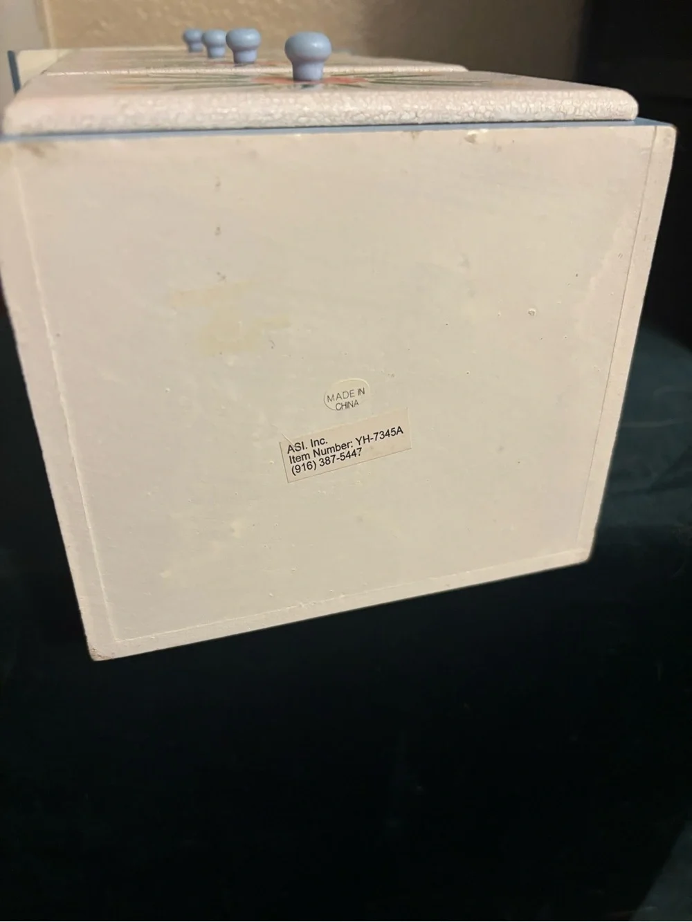 Vintage 4-Drawer Jewelry box.